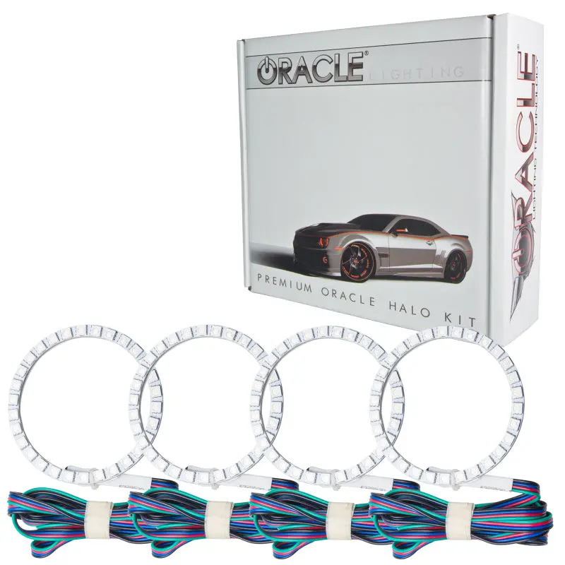 Oracle Halo Lighting Kit For 2007–2009 Toyota Camry – Colorshift Rgb Led Rings With 2.0 Controller & Warranty 1