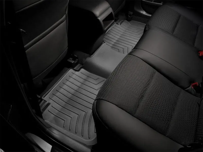 Wt Floorliner Front Floor Mat – Black Heavy-Duty Thermoplastic 1
