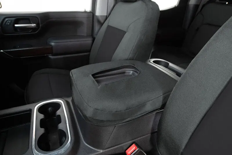Covercraft Endura Precisionfit Front Row Seat Covers For 2021–2024 Ford F-150 – Charcoal/Black 2