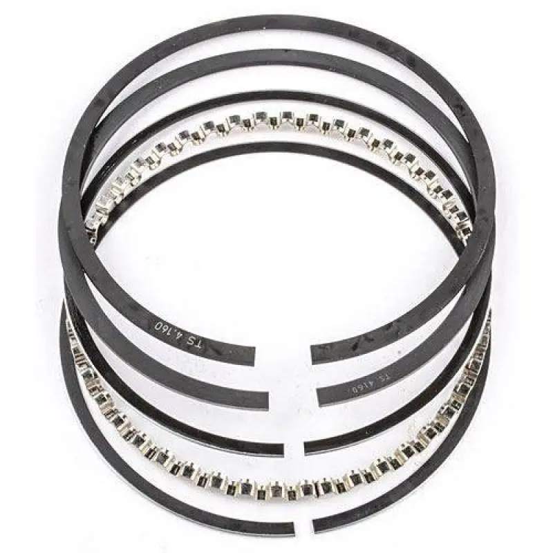 Mahle Cast Top Compression Rings – 3.8000 Inch Diameter, 5/64 Inch Width, Plain Finish 1