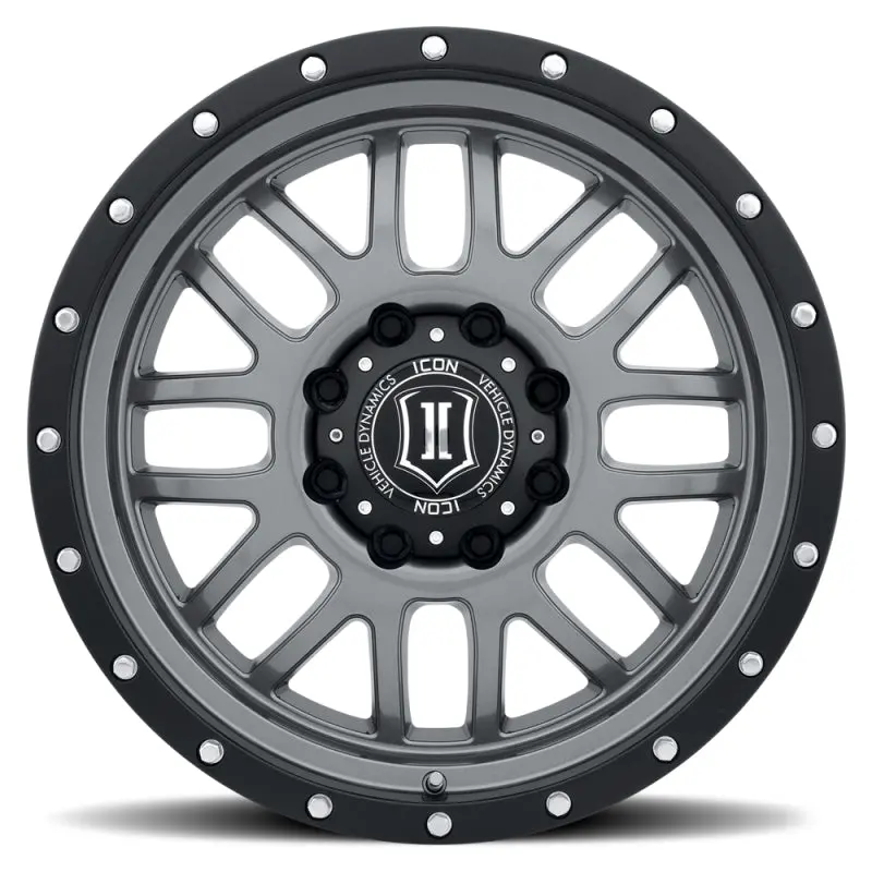 Icon Alpha Forged Aluminum Wheel – 20X9", 6X135 Bolt Pattern, 16Mm Offset, 5.625" Backspace, Gunmetal 2
