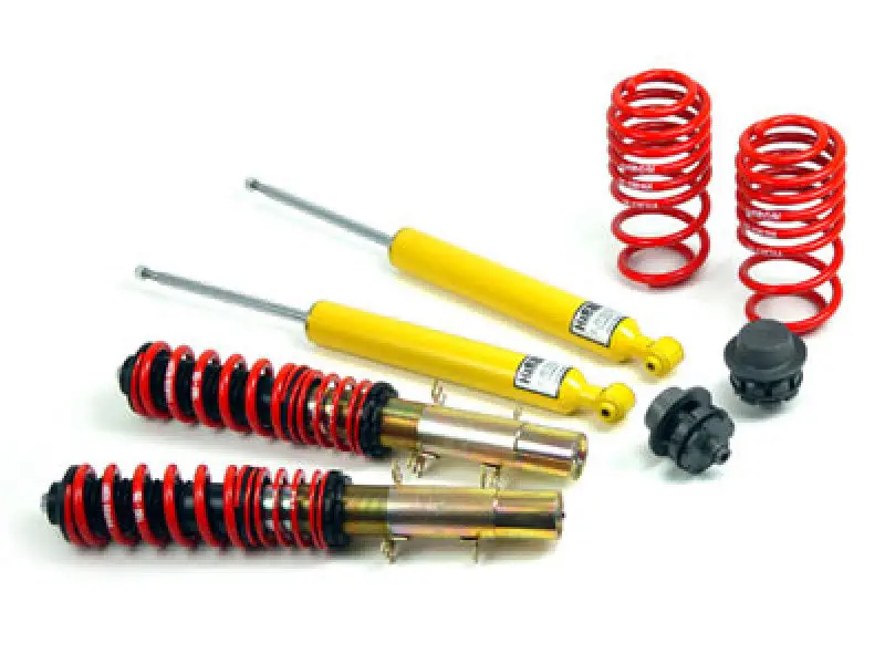 H&R Street Performance Coilover Kit – Adjustable Lowering Suspension For 1998–2005 Vw Golf/Jetta (Mk4, Vr6/Tdi/1.8T) 1