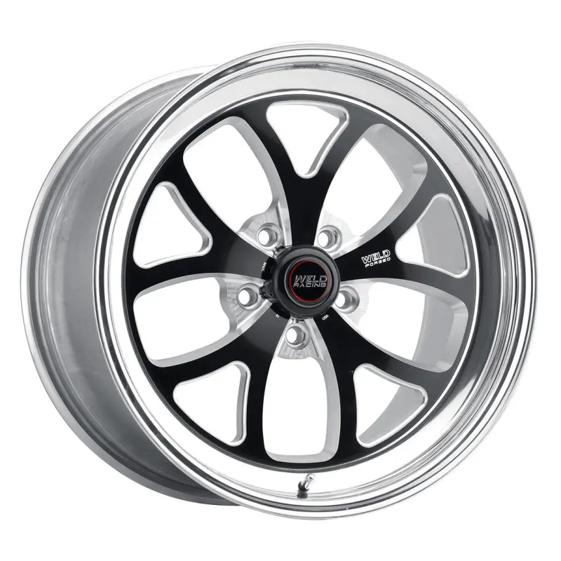 Weld S76 20X10.5 / 5X115Mm Bp / 5.3In. Bs Black Wheel (High Pad) - Non-Beadlock 1