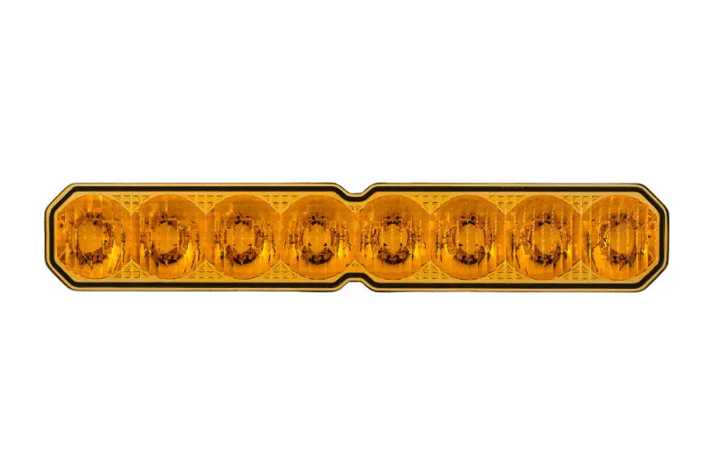 Diode Dynamics Ss10 Led Light Bar – Yellow Driving Lens Combo 1
