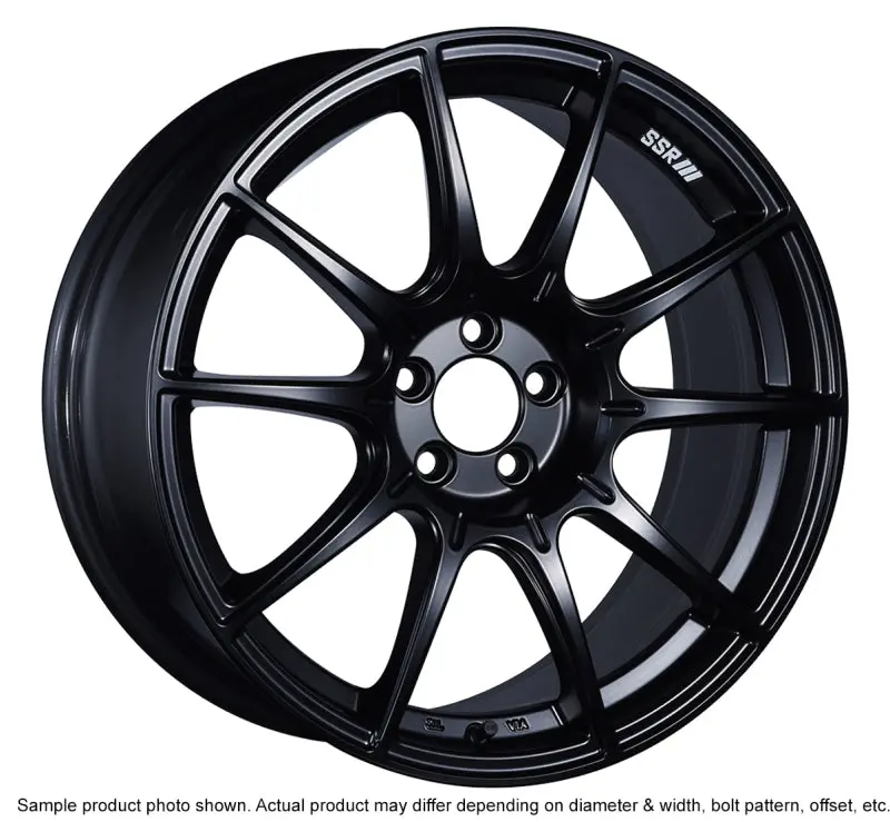Ssr Gtx01 18X8.5 5X114.3 44Mm Offset Flat Black Wheel 1