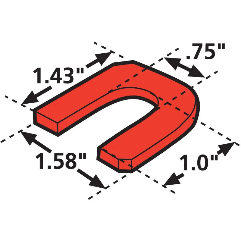 Spc Performance Vanhool Shim Set – 1/32 Inch Thickness (6-Pack) 1