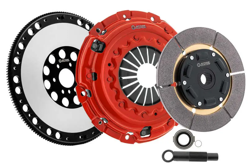 Action Clutch 96-99 Bmw 328Is 2.8L (M52B28) Ironman Sprung (Street) Clutch Kit W/Lightened Flywheel 1