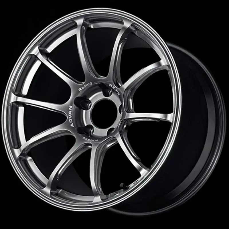 Advan Rz-F2 Forged Alloy Wheel – 18X8.5", +44Mm Offset, 5X114.3 Bolt Pattern, Hyper Platinum Black Finish 1