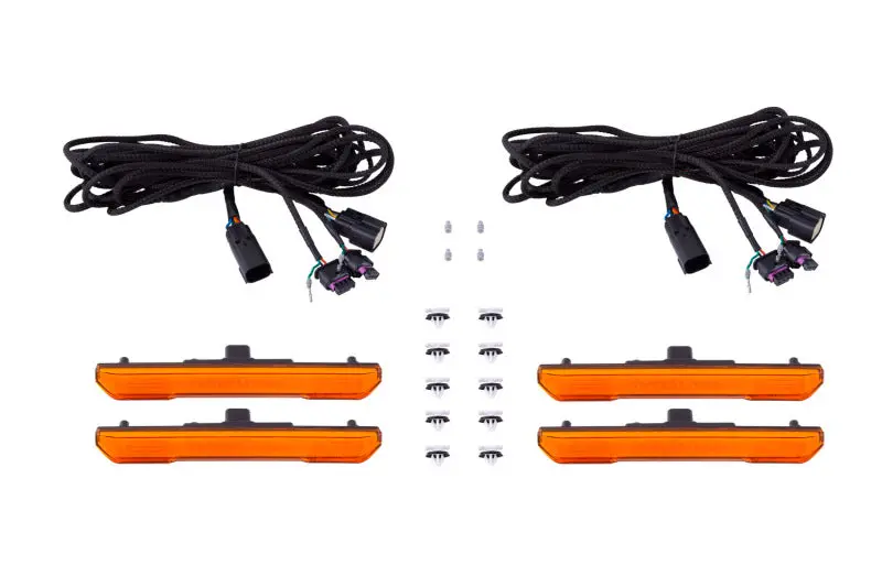 Diode Dynamics Amber Sequential Led Sidemarkers For 2020–2021 Gmc Sierra 2500/3500 Hd 1
