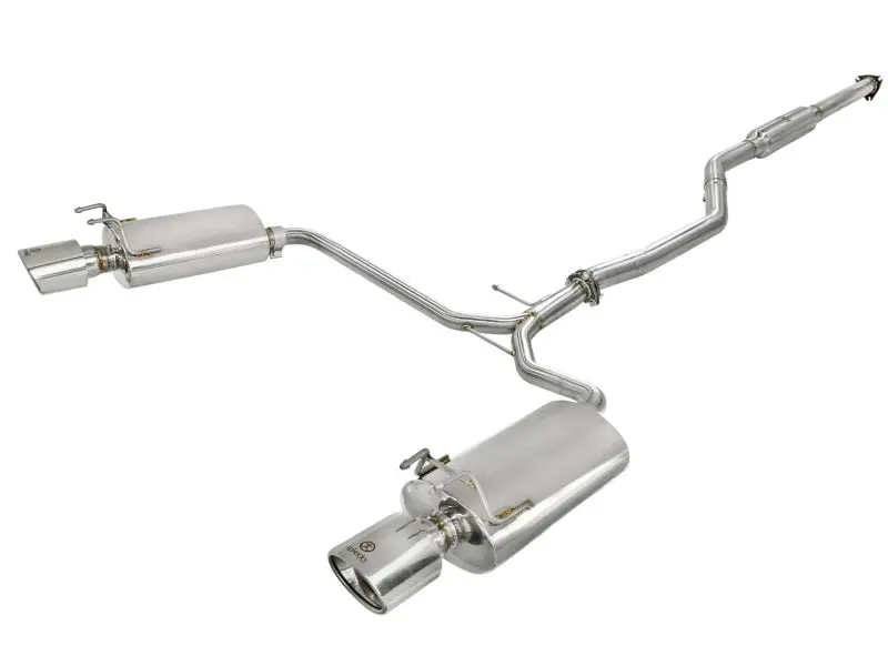 Afe Takeda Stainless Steel Cat-Back Exhaust For 2013–2014 Honda Accord Coupe Ex-L V6 (3.5L) 1