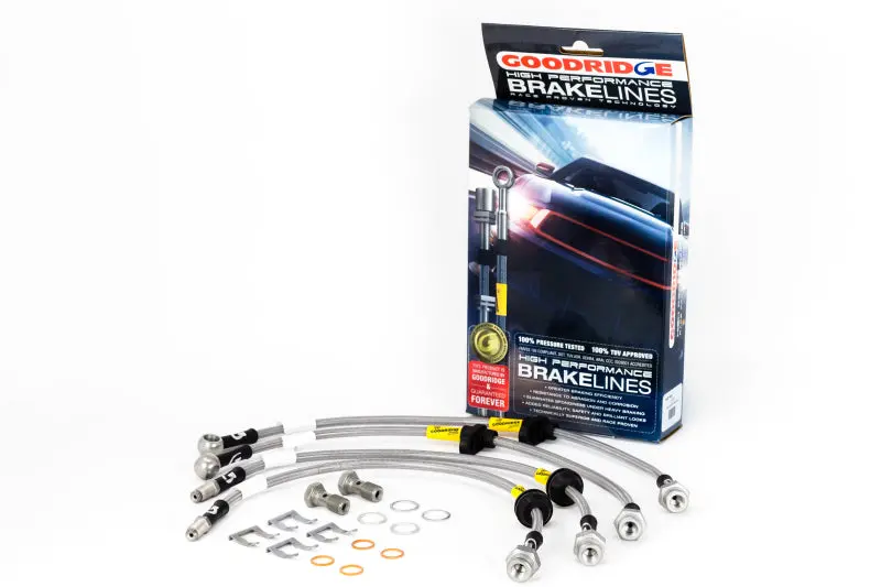 Goodridge Stainless Steel Brake Line Kit For 2015–2018 Ford Focus Rs (Mk3 Only) 1