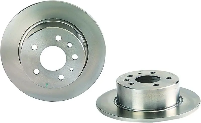 Brembo Oe-Style Rear Brake Rotor For 2008–2009 Audi Tt Quattro & 2012–2013 Tt Rs Quattro – Uv-Coated 1