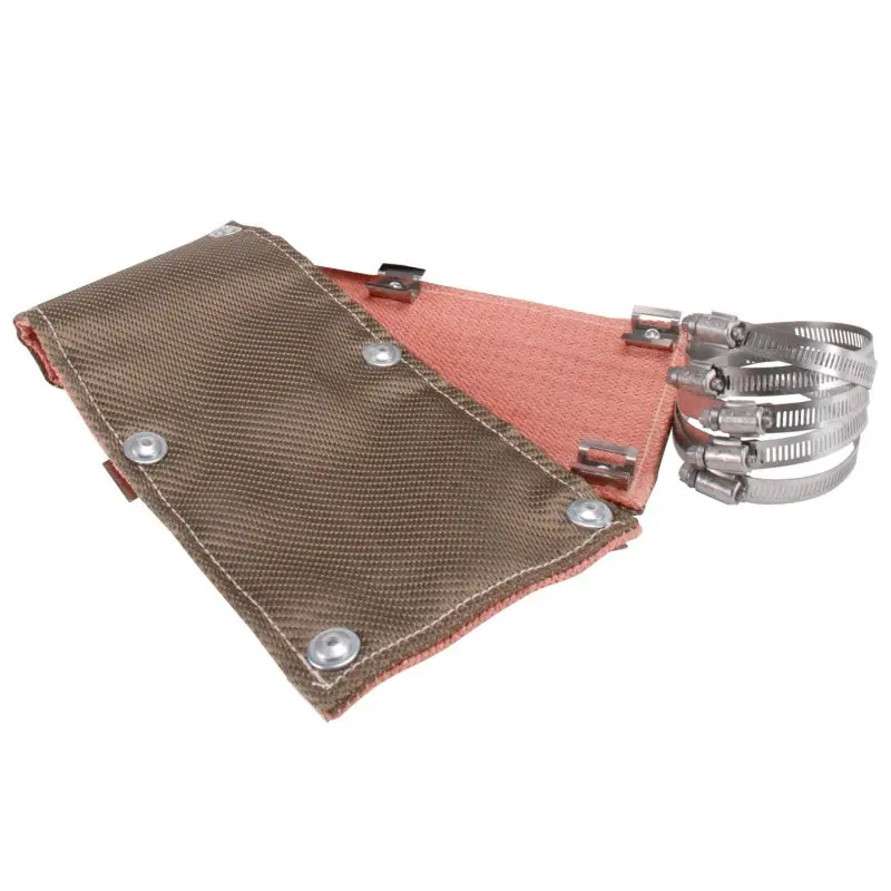 Dei Pipe Shield Wrap – 6X24 Inches, Titanium Coating With Stainless Steel Clamps 1