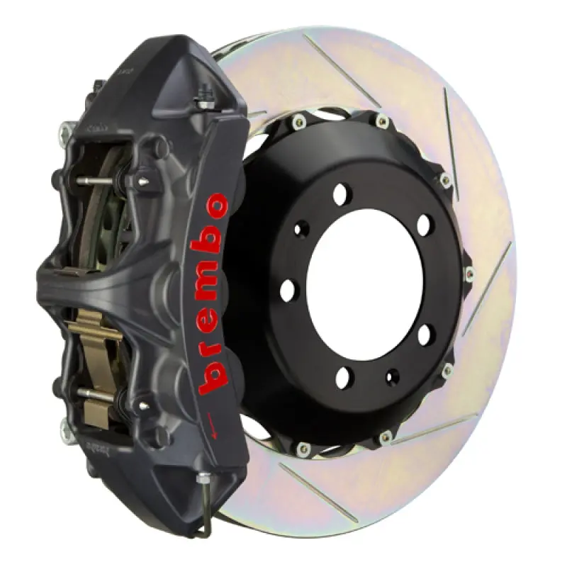 Brembo Gts Front Big Brake Kit For 2015–2021 Vehicles – 380X32Mm Two-Piece Slotted Rotors, 6-Piston Calipers 1