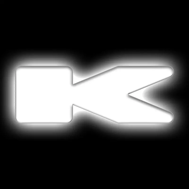 Oracle Illuminated Led Letter Badge – Universal Fit, Matte White Finish (K) 1
