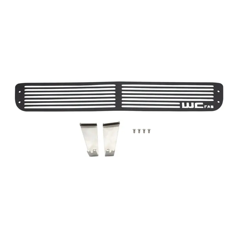 Wehrli Gloss-Black Bumper Grille Insert For 2011–2014 Chevrolet Silverado 2500/3500 Hd Duramax Lml 1