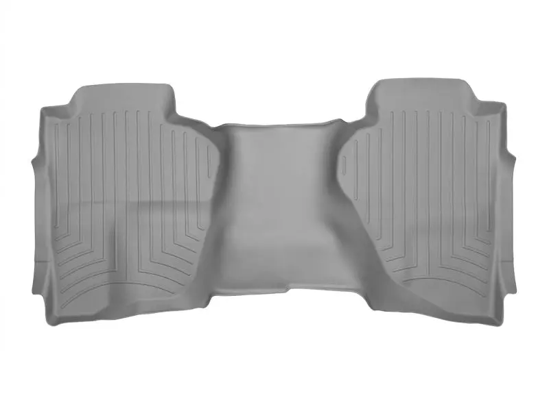 Weathertech Hp Rear Floor Liners In Grey For 2014–2021 Toyota Tundra Crewmax 1