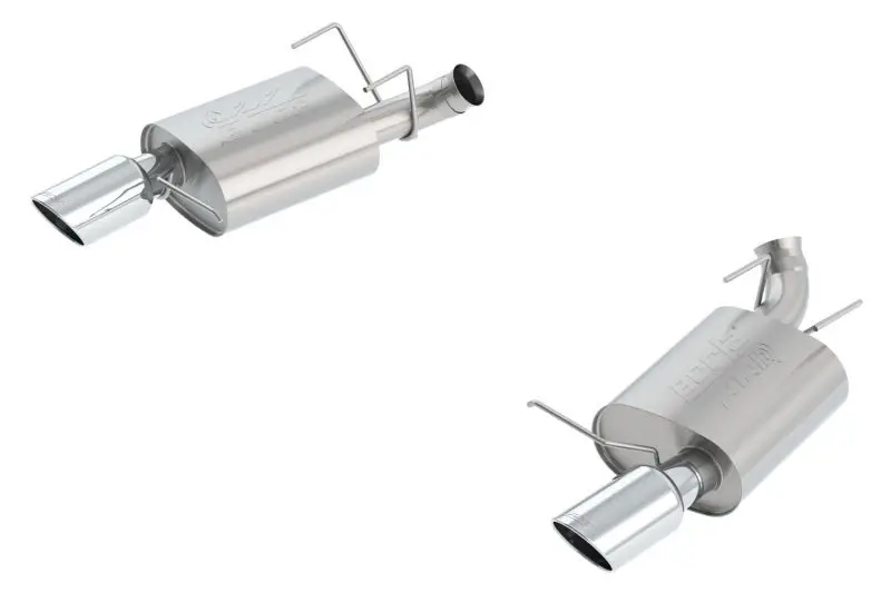 Borla 13-14 Mustang Gt/Boss 302 5.0L V8 Rwd Single Split Rr Exit Atak Exhaust (Rear Section Only) 1