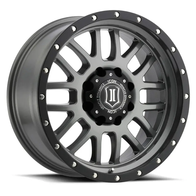 Icon Alpha Forged Aluminum Wheel – 20X9", 6X135 Bolt Pattern, 16Mm Offset, 5.625" Backspace, Gunmetal 1