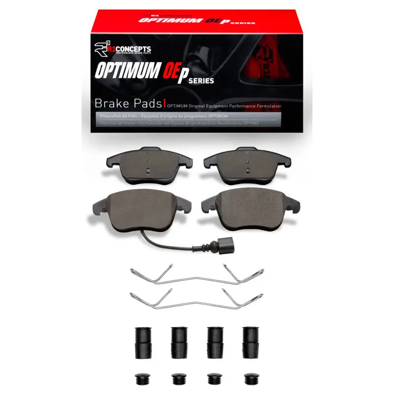 R1 Optimum Oe Front Brake Pad & Hardware Kit – 2012–2024 Audi Q3 (Mexico Market) 1