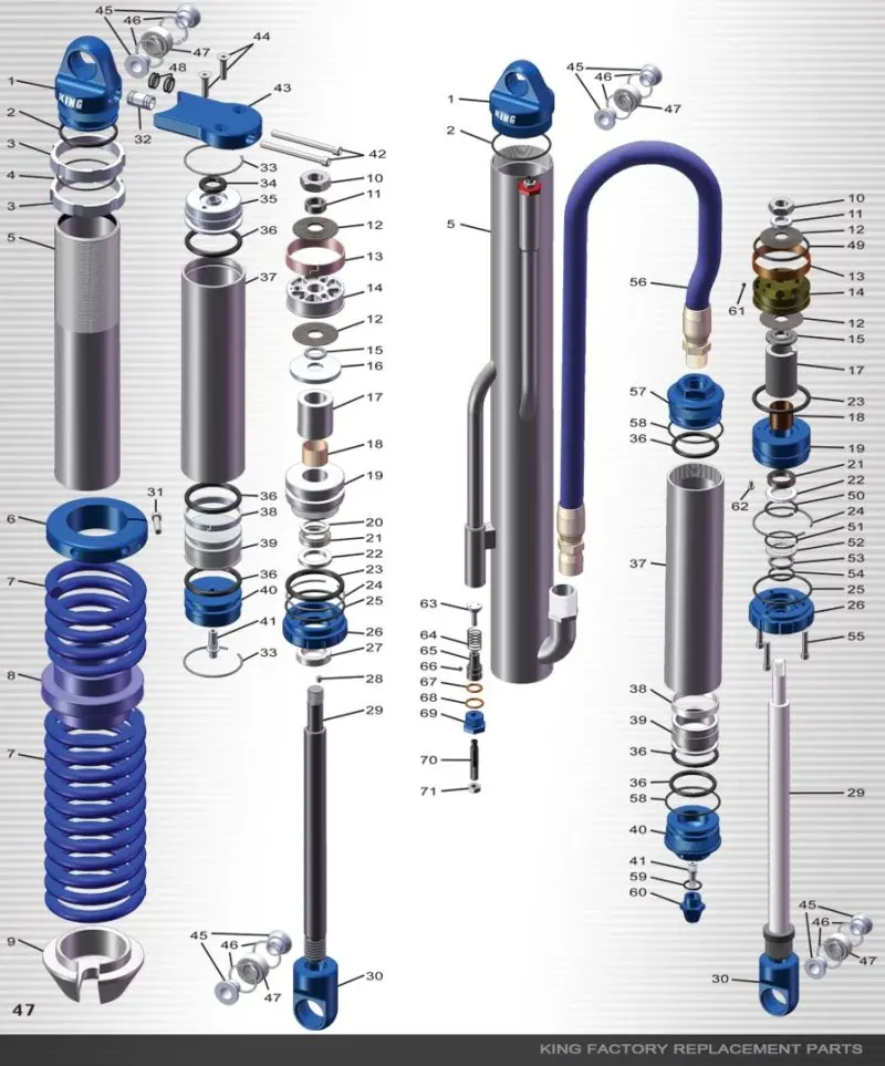 King Shocks 3.0 Rs Valve Body – Zero-Hole Configuration For Adjustable Damping Control 2