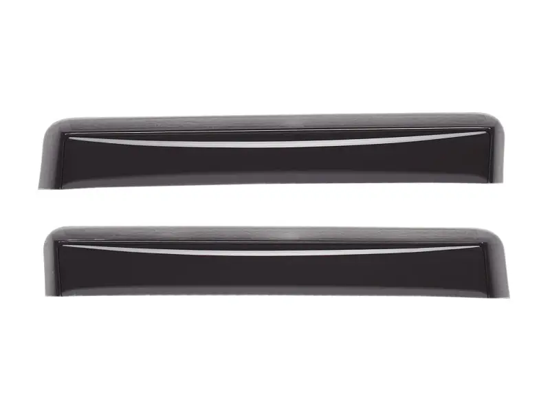 Weathertech Rear Side Window Deflectors – Dark Tint – For 2015–2022 Chevrolet Colorado & Gmc Canyon (Extended Cab/ Crew Cab) 1