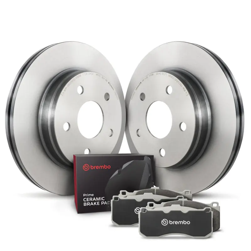 Brembo Oe 01-03 Bmw 530I/00-03 540I Front Disc Brake Kit 1