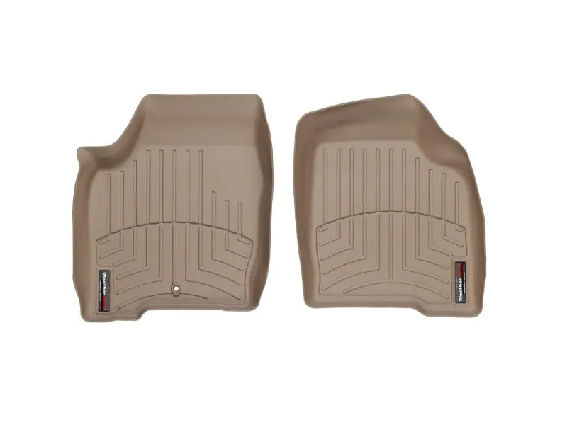 Weathertech Front Floorliners In Tan For 2006–2013 Chevrolet Impala 1