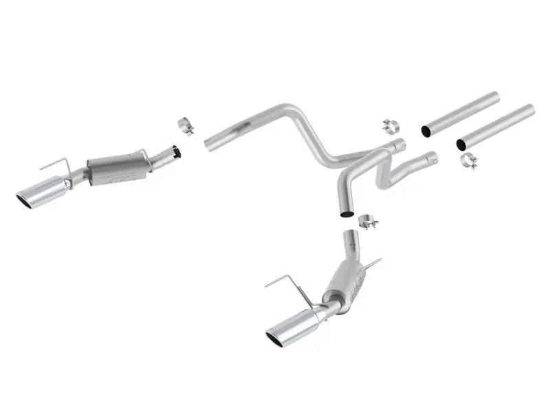 Borla Atak Cat-Back Exhaust System For 2010 Ford Mustang Gt 4.6L V8 Automatic 1