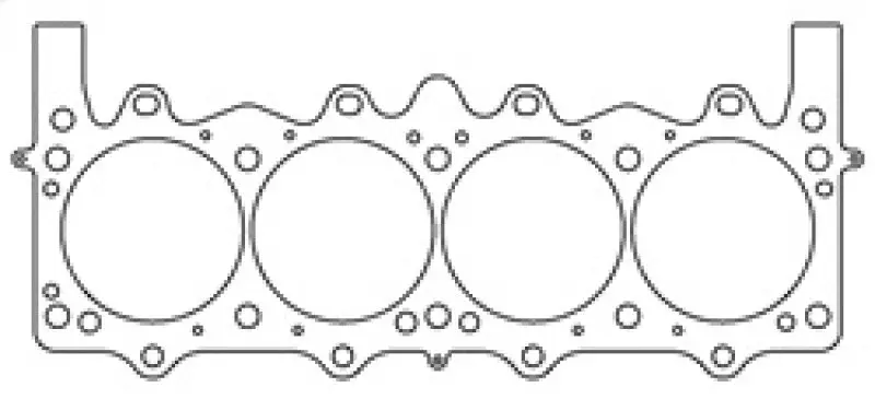 Cometic Mls Cylinder Head Gasket – 0.060" Thickness, 4.165" Bore, Designed For Chrysler A-8 Sprint Blocks With W9 Cylinder Heads 1