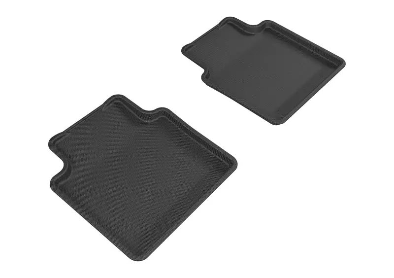 3D Maxpider Custom Fit 2Nd Row Floor Mats For 2010–2016 Buick Lacrosse Kagu – Black 1