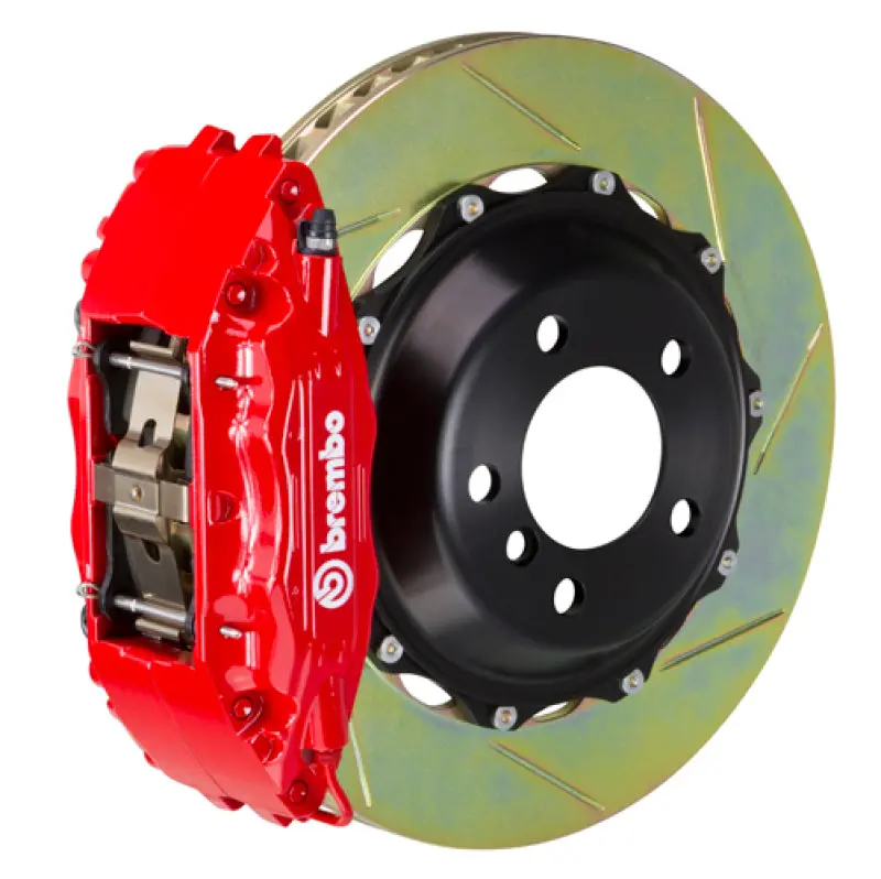 Brembo Gt Big Brake Kit – Front 355X32Mm Two-Piece Slotted Rotors & 6-Piston Calipers For 2005–2008 Porsche 997.1 Carrera 2 (Non-Pccb) 1