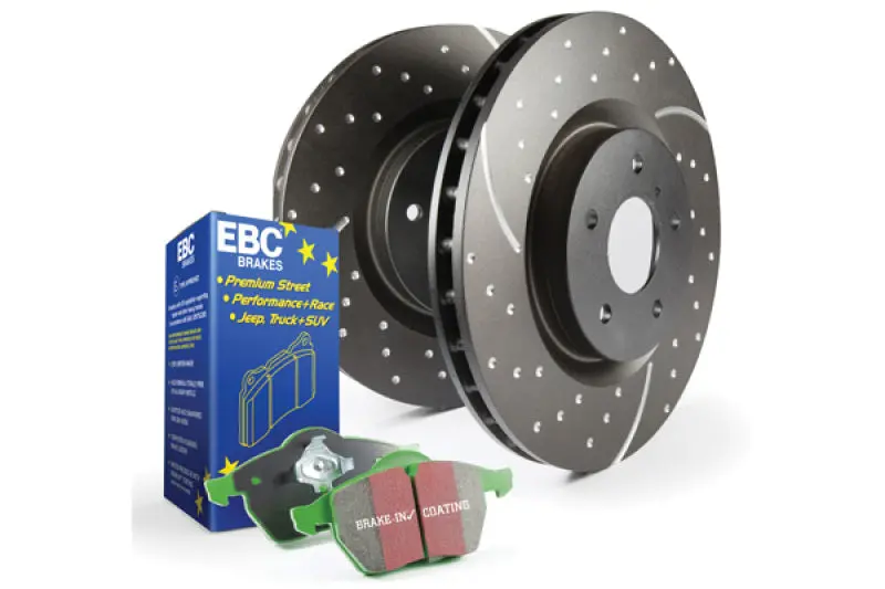 Ebc S3 Sport Brake Kit – Greenstuff Pads And Gd Slotted Rotors 2