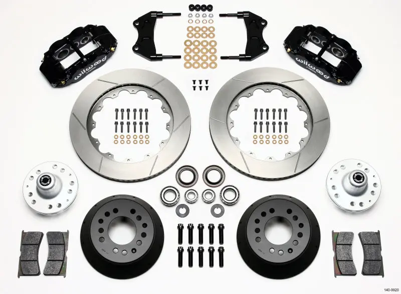 Wilwood Narrow Superlite 6R Front Hub Conversion Kit – 14In Rotor Compatible, Wwe Prospindle Setup 1
