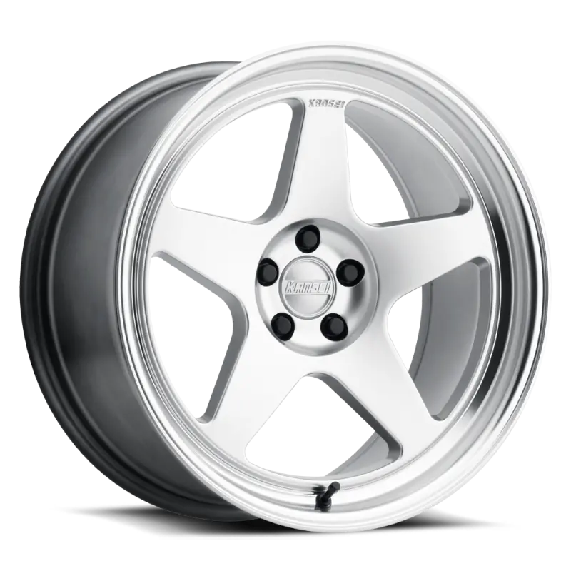 Kansei K12H Hyper Silver Alloy Wheel – 18X9.5, 5X120Mm, 22Mm Offset, 72.56Mm Center Bore 1