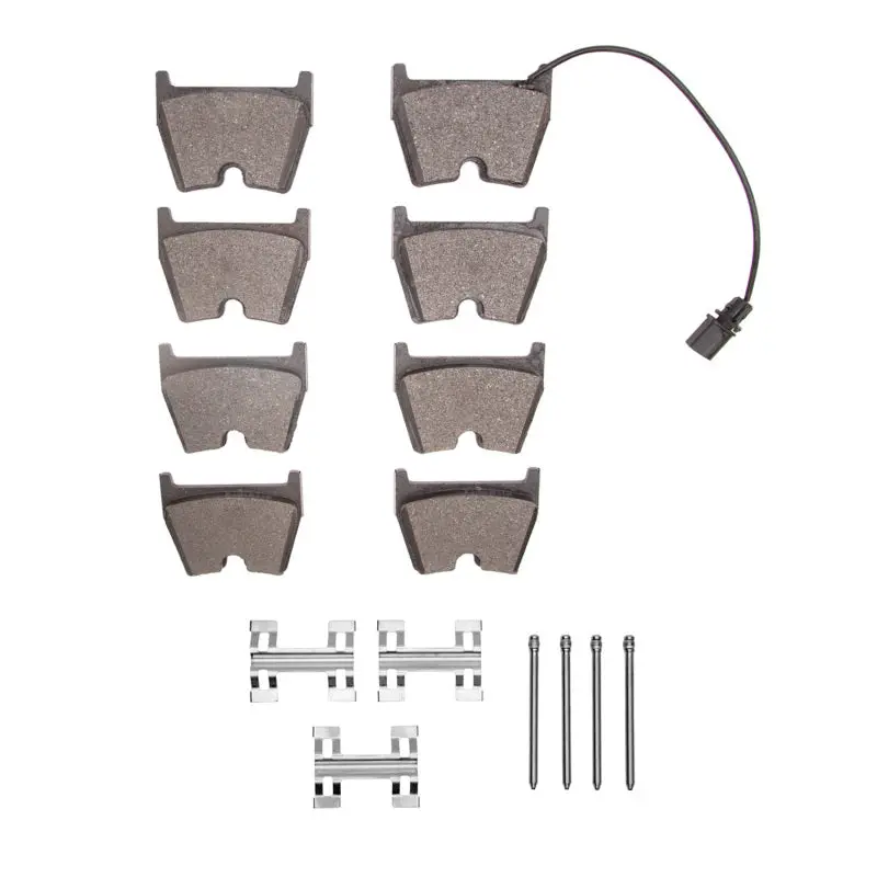 R1 Front Semi-Metallic Brake Pad & Hardware Kit For 2017–2021 Audi R8 1