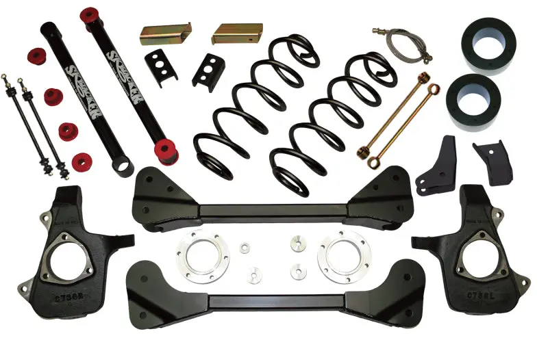 Skyjacker 3.5-Inch Lift Kit For 2007–2013 Gm 1500 Suvs With Factory Auto-Leveling Suspension 1