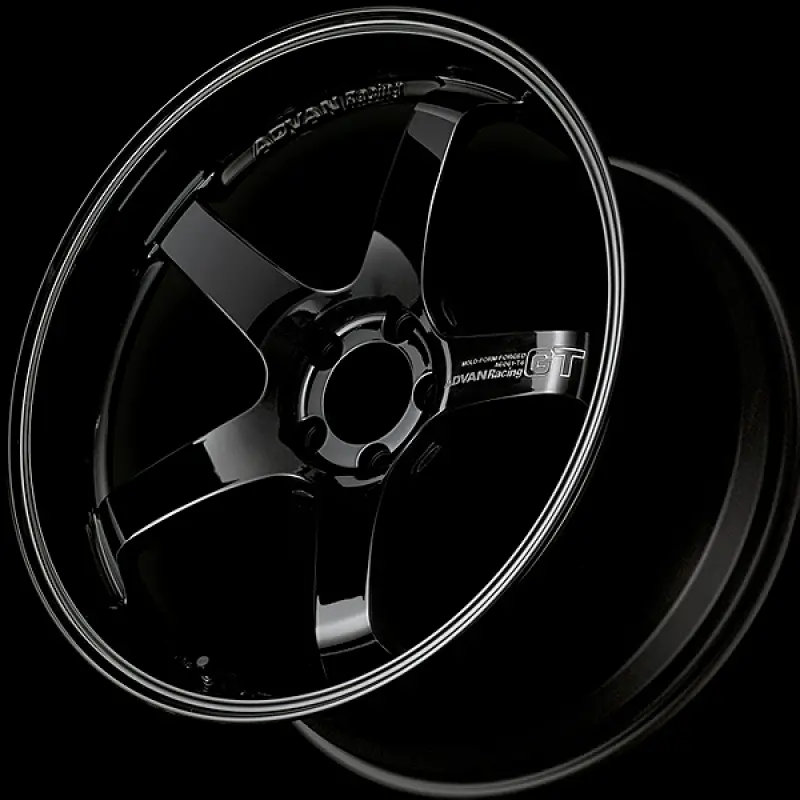 Advan Gt Premium Racing Wheel: 20×9", +20Mm Offset, 5×120Mm Pcd, 72.5Mm Center Bore, Gloss Black 1