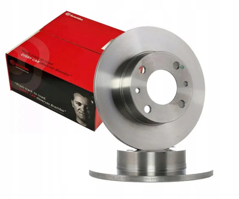 Brembo 01-07 Ford Focus Rear Premium Uv Coated Oe Equivalent Rotor 1