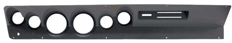 Autometer Direct-Fit Gauge Panel For 1967–1969 Dodge Dart With Air Conditioning – Includes Six 3-3/8" & 2-1/16" Gauges 1